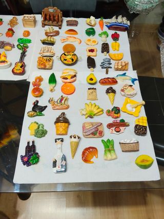 Imanes nevera - 64 piezas