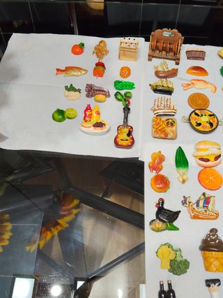 Imanes nevera - 64 piezas