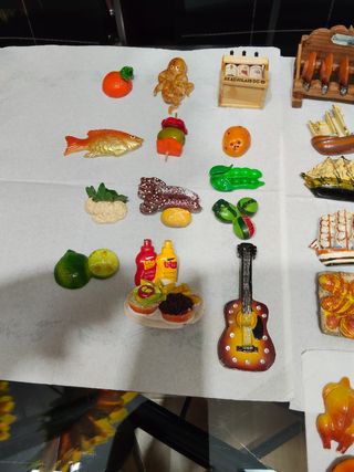 Imanes nevera - 64 piezas