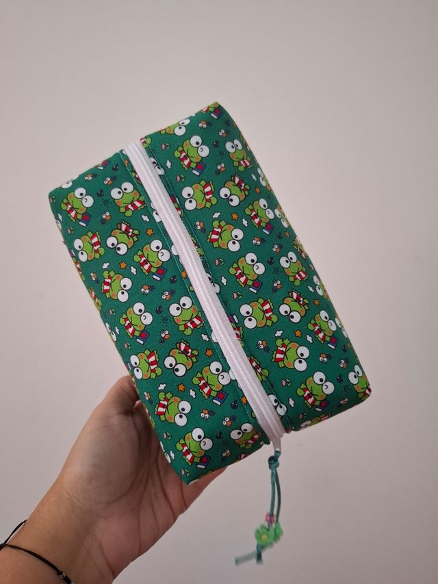 Neceser Keroppi - Verde & Blanco