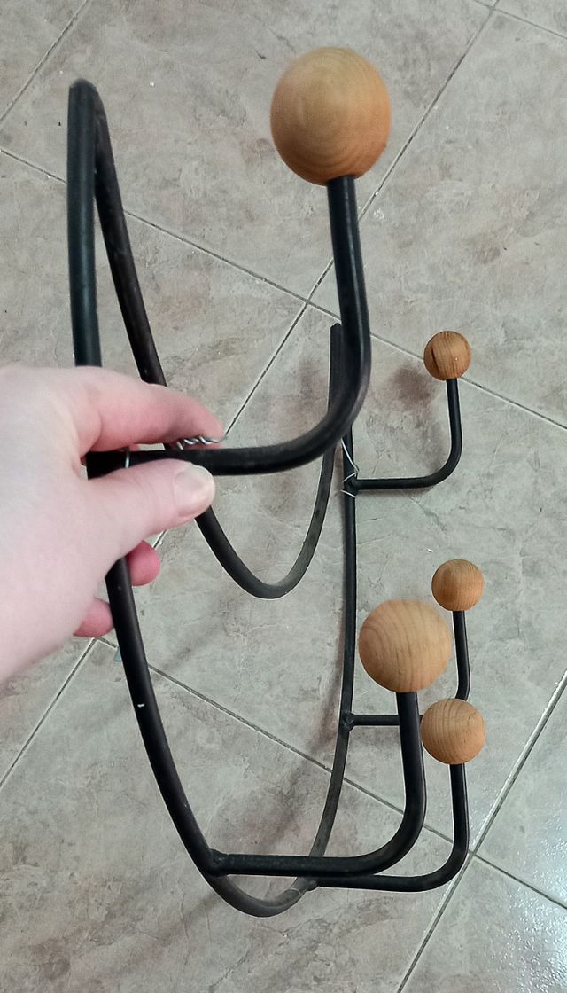 Perchero de pared - 5 ganchos