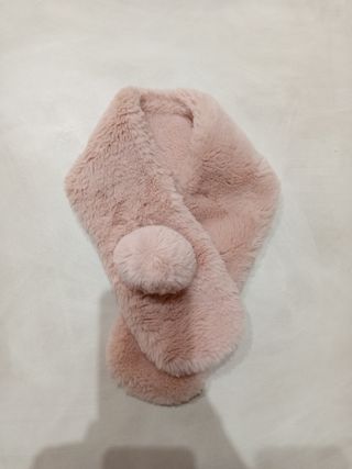 Scaldacollo bimba - Pelliccia rosa