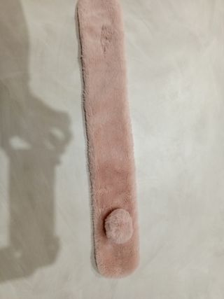 Scaldacollo bimba - Pelliccia rosa