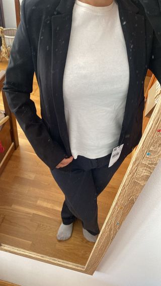 America Mango color negro talla S