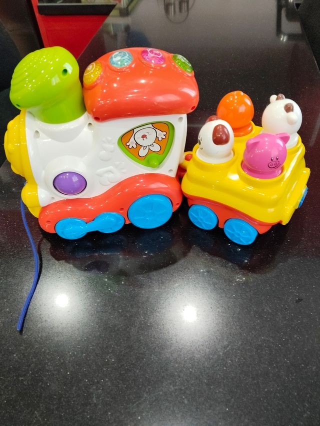 Tren musical granja infantil