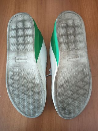 Sneakers Sonny Bono - Bianche/Verde - N.44