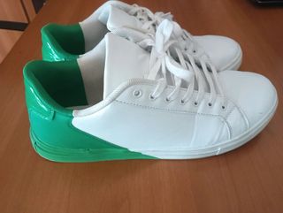 Sneakers Sonny Bono - Bianche/Verde - N.44