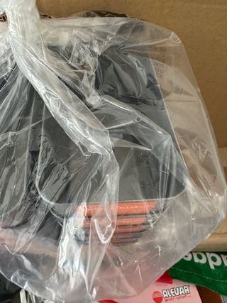 12 Cestini Plastica Grigia Mix&Match