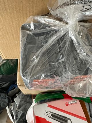 12 Cestini Plastica Grigia Mix&Match