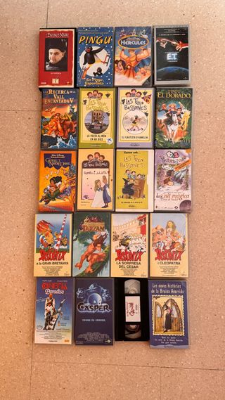 VHS catalanes infantiles Tot el lot