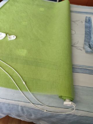 Estor enrollable verde pistacho 120*180