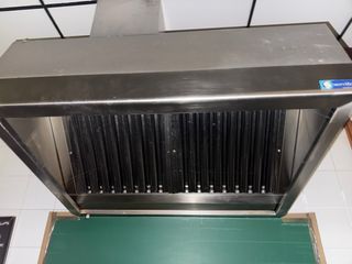 Campana extractora acero inoxidable 1,1m