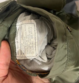 Giacca bomber MA-1 vintage