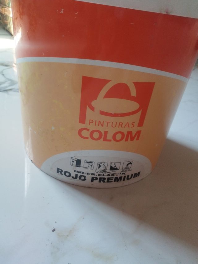 Pintura Colom Rojo Premium 15L