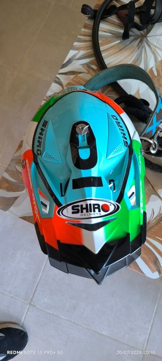 Casco Shiro Leopard MX