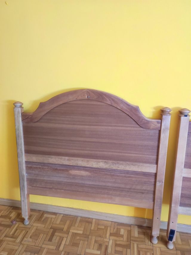 Cabeceros cama madera - 2 uds