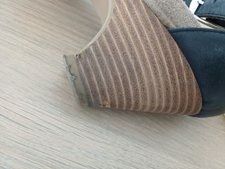 Sandalias Brondani negras tacón bajo