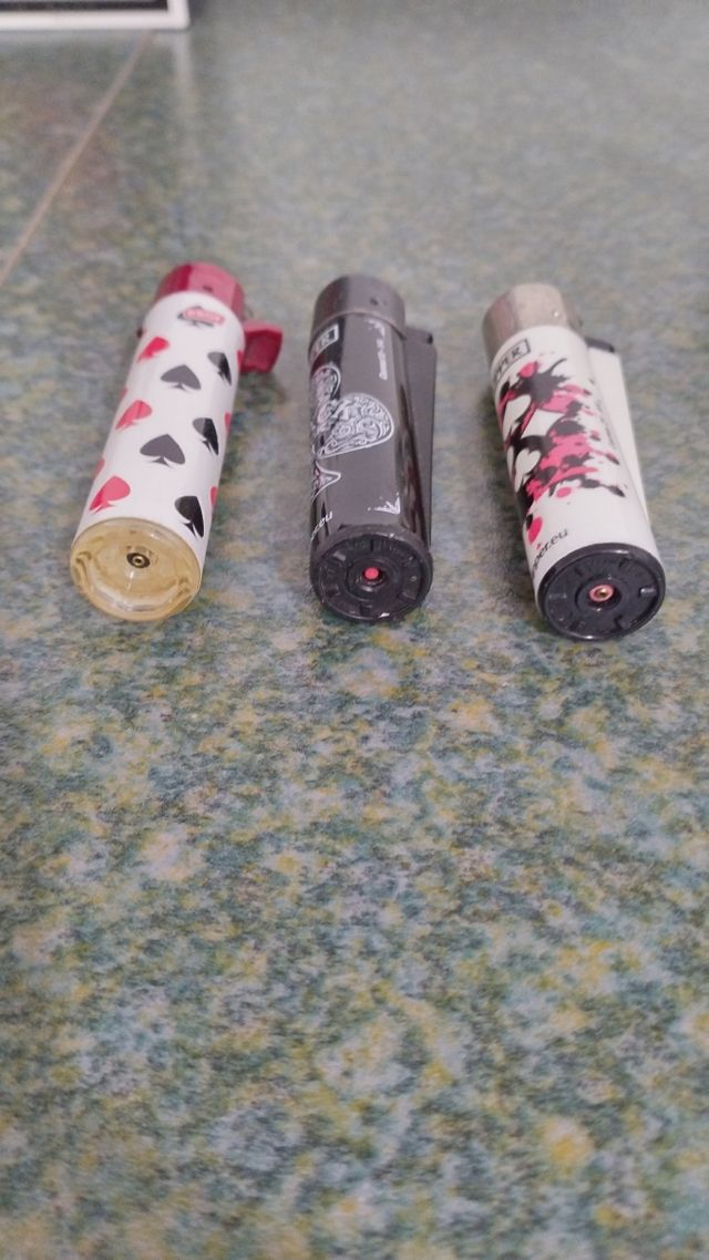 3 Accendini Clipper Poker