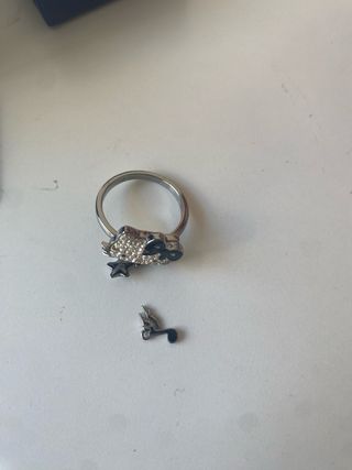 Anillo Hello Kitty Swarovski