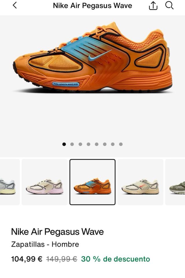 Zapatillas Nike Air Pegasus Wave - Hombre