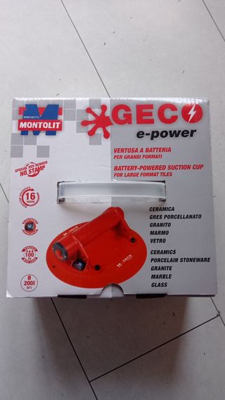 Ventosa GECO e-power Montolit