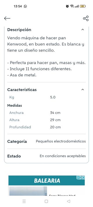 Máquina de pan