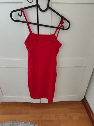 Vestido rojo ajustado