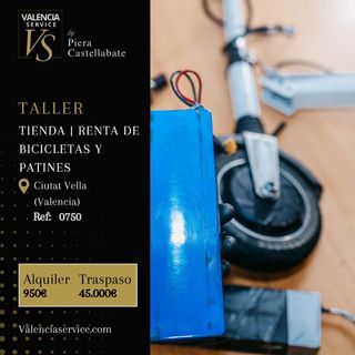  0750 - TALLER Y TIENDA DE PATINETES ELÉCTRICOS 