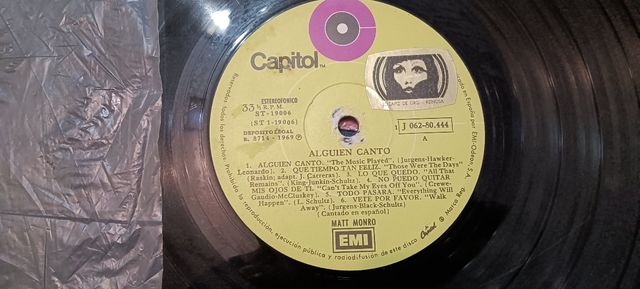 4 LPs Antología Música Latina