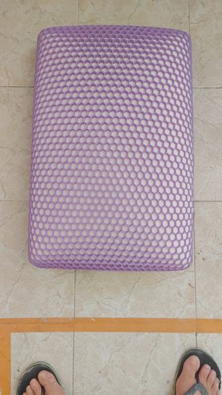 Almohada silicona morada