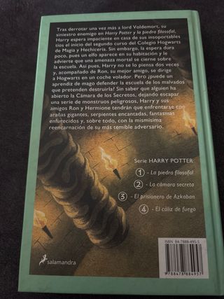 Harry Potter y la cámara secreta