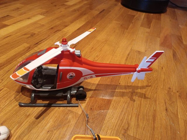 Helicóptero Playmobil Rescate Montaña