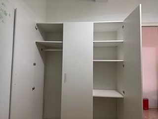 Armario 3 puertas blanco - 155x191x53cm