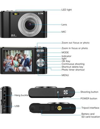 Cámara Digital 44 Megapixels. ¡Nueva!.