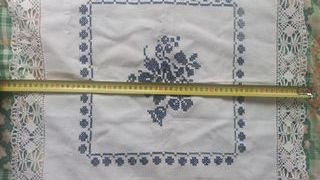 Tovaglietta ricamata cotone 60x60