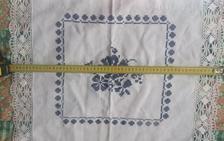 Tovaglietta ricamata cotone 60x60