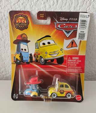 Cars Mattel Coches Luigi y Guido