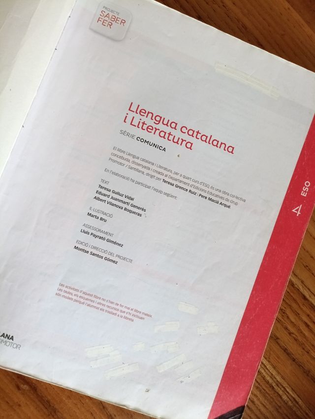 LLENGUA CATALANA I LITERATURA SERIE COMUNICA 4 ...