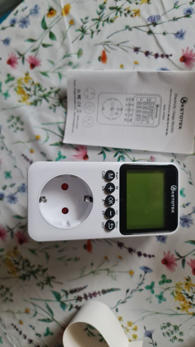 Misuratore consumo elettrico KETOTEK