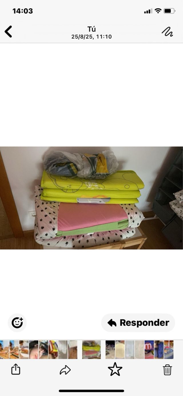 Cuna camping bebe - NUEVA