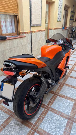 Kawasaki Ninja ZX-6R 2007 – 15.000 km – Naranja