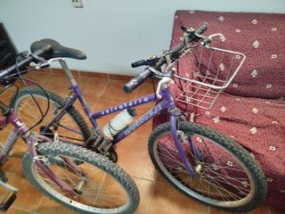Bicicleta montaña azul