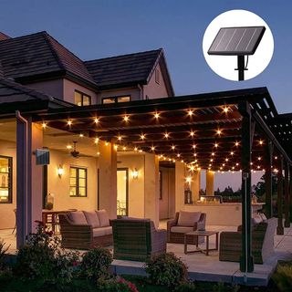 Luces solares LED exterior -7M 10D (sin bombillas)