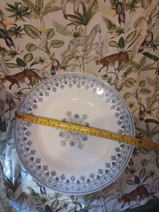 Plato porcelana Figueres LIQUIDACIÓN 5€