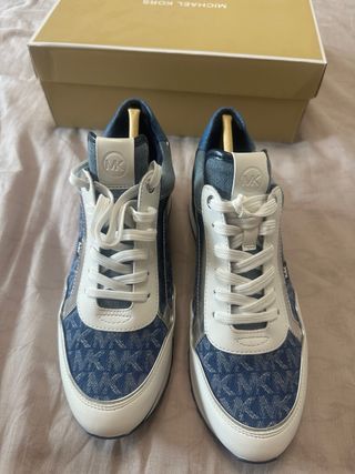 Zapatillas Michael Kors - Azul y Blanco