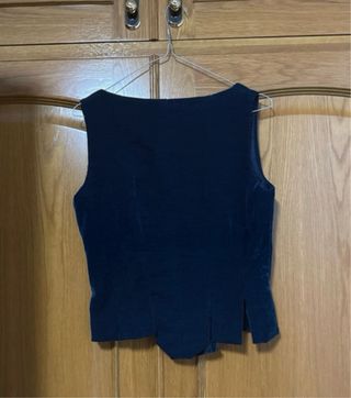 Chaleco azul - indumentaria valenciana