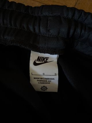 Pantalones chandal nike negro