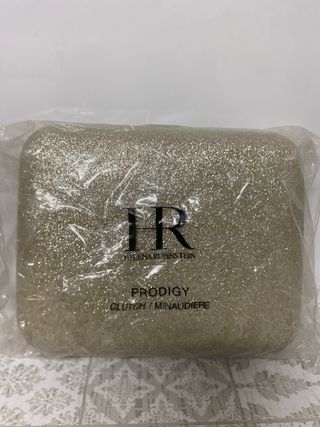 Bolso clutch dorado brillante