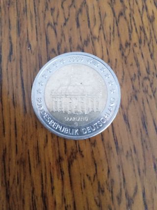 Moneda 2€ Alemania 2009 Saarland