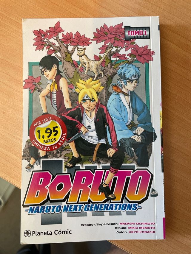 Primeros 4 tomos y último tomo de naruto